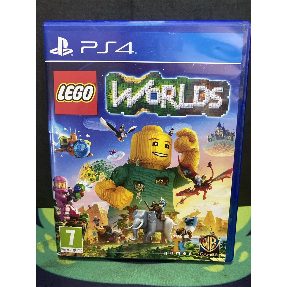 Lego Worlds Sony Playstation 4 PS4 Game CIB Tested